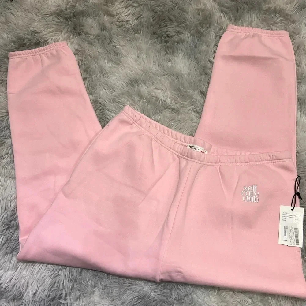 NWT BTL Best Friend Jogger Self Care Club - Picture 2 of 4